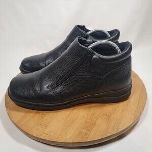 Predictions Ankle Boot Chukka Comfort Sneakers Shoes Women 9.5 Black Leather